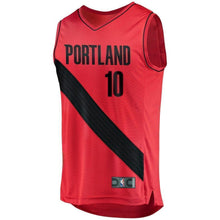 Load image into Gallery viewer, 10-Jake Layman Portland Trail Blazers  Jersey - Statement Edition - Red