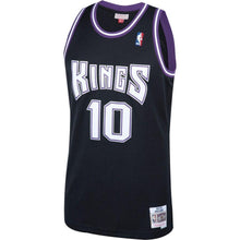 Load image into Gallery viewer, 10-Mike Bibby Sacramento Kings  2001-02 Hardwood Classics Swingman Jersey – Black