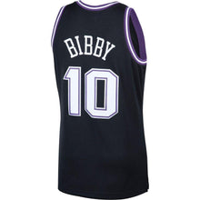 Load image into Gallery viewer, 10-Mike Bibby Sacramento Kings  2001-02 Hardwood Classics Swingman Jersey – Black