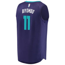 Load image into Gallery viewer, 11-Bismack Biyombo Charlotte Hornets  Jersey - Statement Edition - Purple