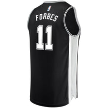 Load image into Gallery viewer, 11-Bryn Forbes San Antonio Spurs Jersey Black - Icon Edition