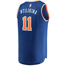 Load image into Gallery viewer, 11-Frank Ntilikina New York Knicks  Jersey Royal - Icon Edition