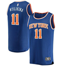 Load image into Gallery viewer, 11-Frank Ntilikina New York Knicks  Jersey Royal - Icon Edition