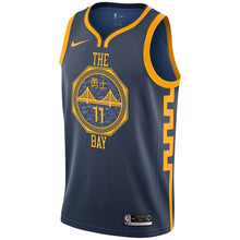 Load image into Gallery viewer, 11-Klay Thompson Golden State Warriors Swingman Jersey – City Edition – Navy