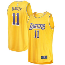 Load image into Gallery viewer, 11-Michael Beasley Los Angeles Lakers  Jersey - Icon Edition - Gold