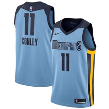 Load image into Gallery viewer, 11-Mike Conley Memphis Grizzlies Swingman Jersey - Statement Edition – Light Blue