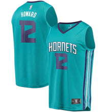 Load image into Gallery viewer, 12-Dwight Howard Charlotte Hornets Jersey Teal - Icon Edition