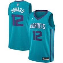 Load image into Gallery viewer, 12-Dwight Howard Charlotte Hornets  Swingman Jersey - Icon Edition – Teal