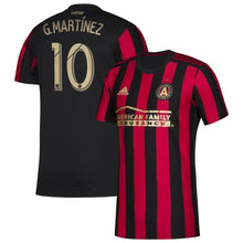Load image into Gallery viewer, 10-Gonzalo &#39;&#39;Pity&#39;&#39; Martínez Atlanta United FC 219 Star and Stripes Replica Player Jersey – Red
