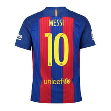 Load image into Gallery viewer, 10-Lionel Messi Barcelona 2016-17 Home Player Jersey - Red-Blue