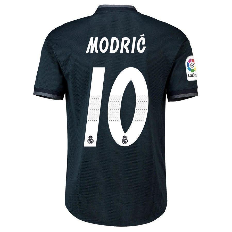 10-Luka Modric Real Madrid 2018-19 Away Player Jersey – Gray