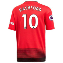 Load image into Gallery viewer, 10-Marcus Rashford Manchester United 2018-19 Home Player Jersey – Red