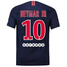 Load image into Gallery viewer, 10-Neymar Santos Paris Saint-Germain 2018-19 Home Player Jersey – Navy