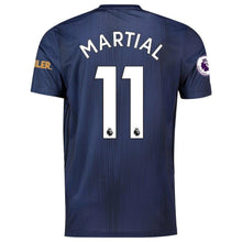 Load image into Gallery viewer, 11-Anthony Martial Manchester United 2018-19 Third Player Jersey – Navy