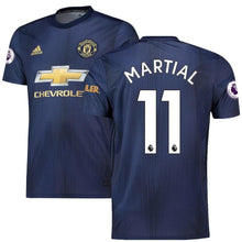 Load image into Gallery viewer, 11-Anthony Martial Manchester United 2018-19 Third Player Jersey – Navy