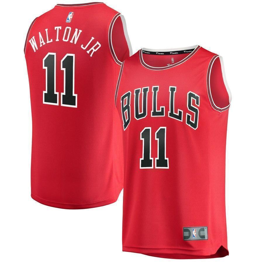 11-Derrick Walton Chicago Bulls  Jersey - Icon Edition - Red