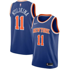 Load image into Gallery viewer, 11-Frank Ntilikina New York Knicks Swingman Jersey - Icon Edition – Blue