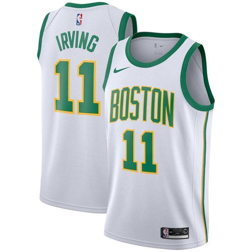 11-Kyrie Irving Boston Celtics  Swingman Jersey – City Edition – White