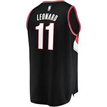 Load image into Gallery viewer, 11-Meyers Leonard Portland Trail Blazers Jersey Black - Icon Edition