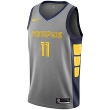 Load image into Gallery viewer, 11-Mike Conley Memphis Grizzlies  Swingman Jersey – City Edition – Gray