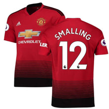 Load image into Gallery viewer, 12-Chris Smalling Manchester United 2018-19 Home Player Jersey – Red