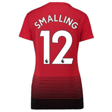 Load image into Gallery viewer, 12-Chris Smalling Manchester United Women&#39;s 18-19 Home Jersey – Red