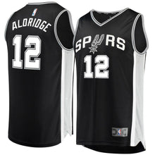 Load image into Gallery viewer, 12-LaMarcus Aldridge San Antonio Spurs  Jersey Black - Icon Edition