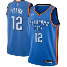 Load image into Gallery viewer, 12-Steven Adams Oklahoma City Thunder Swingman Jersey Blue - Icon Edition