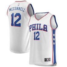 Load image into Gallery viewer, 12-T.J. McConnell Philadelphia 76ers Jersey - Association Edition – White