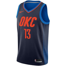 Load image into Gallery viewer, 13-Paul George Oklahoma City  Swingman Jersey - Statement Edition – Navy