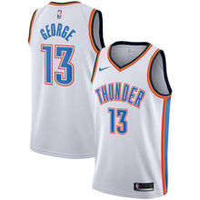 Load image into Gallery viewer, 13-Paul George Oklahoma City Thunder  Swingman Jersey - Association Edition – White