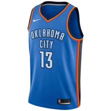 Load image into Gallery viewer, 13-Paul George Oklahoma City Thunder Swingman Jersey - Icon Edition – Blue