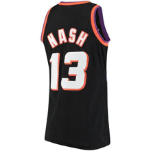 Load image into Gallery viewer, 13-Steve Nash Phoenix Suns  1996-97 Hardwood Classics Swingman Jersey - Black
