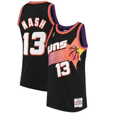 Load image into Gallery viewer, 13-Steve Nash Phoenix Suns  1996-97 Hardwood Classics Swingman Jersey - Black