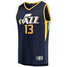 Load image into Gallery viewer, 13-Tony Bradley Utah Jazz  Player Jersey - Icon Edition – Navy