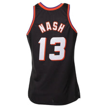 Load image into Gallery viewer, 13- Steve Nash Phoenix Suns 1996-97 Hardwood Classics Throwback  Home Jersey - Black