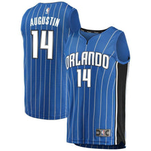 Load image into Gallery viewer, 14-DJ Augustin Orlando Magic  Jersey - Icon Edition – Blue