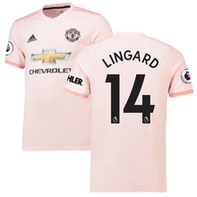Load image into Gallery viewer, 14-Jesse Lingard Manchester United 2018-19 Away Player Jersey – Coral