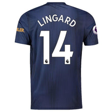 Load image into Gallery viewer, 14+Jesse Lingard Manchester United 2018-19 Third Player Jersey – Navy