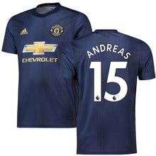Load image into Gallery viewer, 15-Andreas Pereira Manchester United 18-19 Third Jersey – Navy