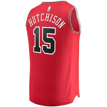 Load image into Gallery viewer, 15-Chandler Hutchison Chicago Bulls Jersey - Icon Edition - Red