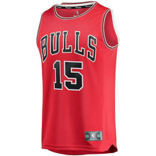 Load image into Gallery viewer, 15-Chandler Hutchison Chicago Bulls  NBA Draft First Round Pick Fast  Jersey Red – Icon Edition
