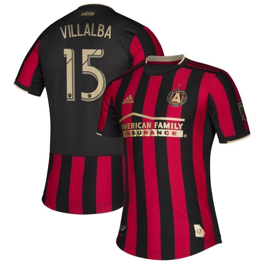 15-Hector Villalba Atlanta United FC 219 Star and Stripes Player Jersey – Red