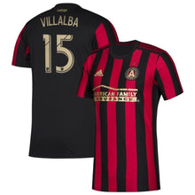Load image into Gallery viewer, 15-Hector Villalba Atlanta United FC 219 Star and Stripes Replica Player Jersey – Red