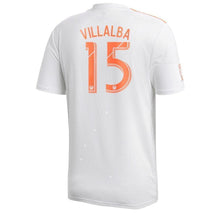 Load image into Gallery viewer, 15-Hector Villalba Atlanta United FC King Peach Player Jersey – White