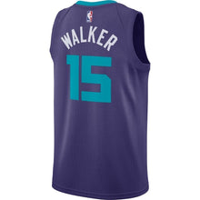 Load image into Gallery viewer, 15-Kemba Walker Charlotte Hornets Swingman Jersey - Statement Edition – Purple