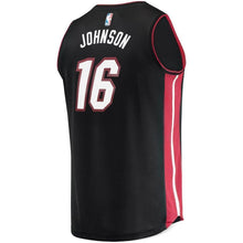 Load image into Gallery viewer, 16-James Johnson Miami Heat  Jersey - Icon Edition – Black