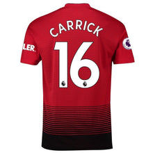 Load image into Gallery viewer, 16-Michael Carrick Manchester United 2018-19 Home Player Jersey – Red
