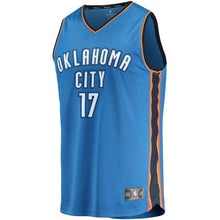 Load image into Gallery viewer, 17-Dennis Schroder Oklahoma City Thunder  Jersey - Icon Edition - Blue