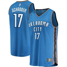 Load image into Gallery viewer, 17-Dennis Schroder Oklahoma City Thunder  Jersey - Icon Edition - Blue